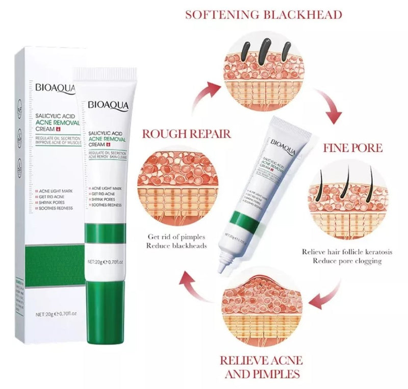Crema antiimperfecciones con ácido salicílico